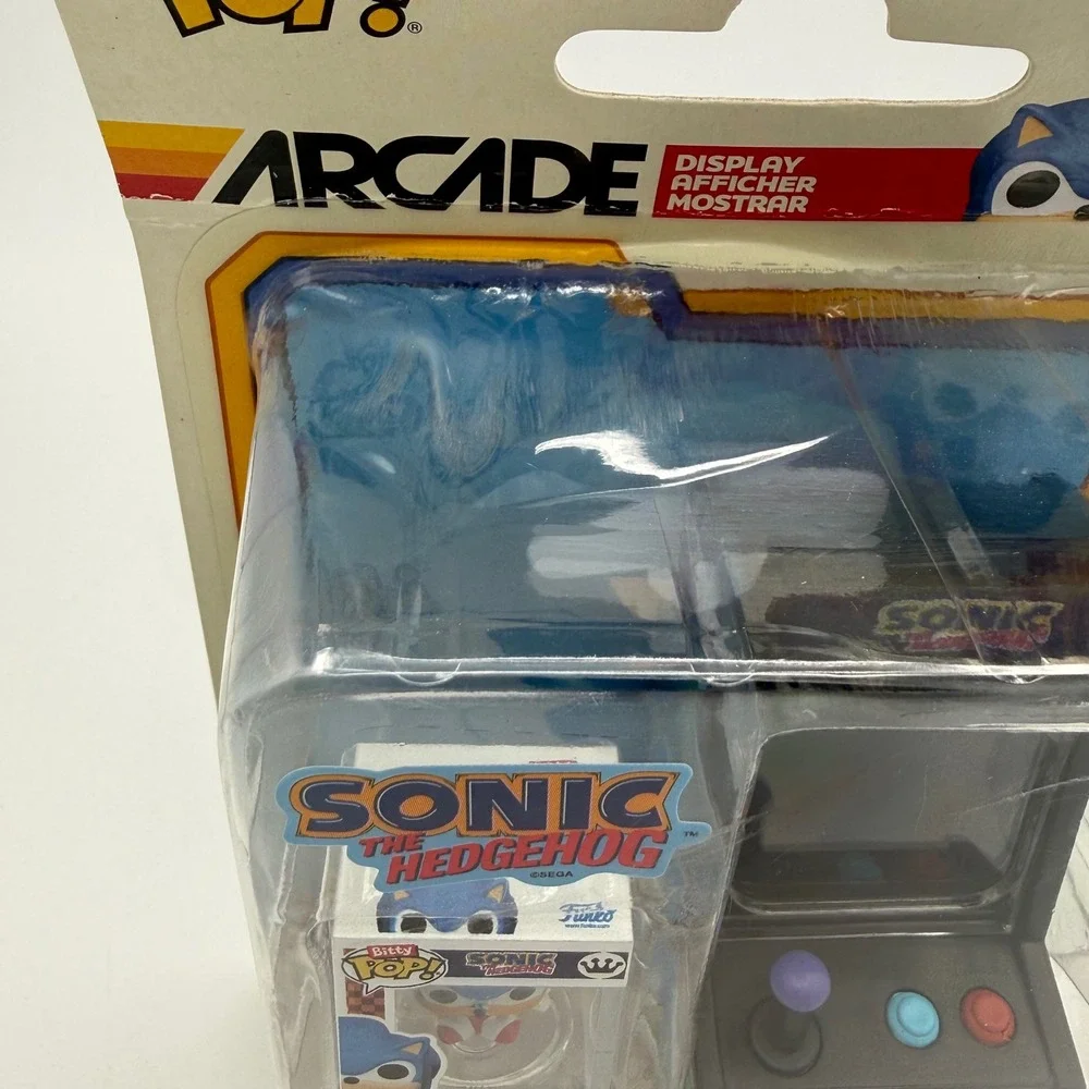 Funko Bitty Pop Sonic The Hedgehog Arcade Display NIB
